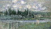 Claude Monet View of Vetheuil sur Seine oil